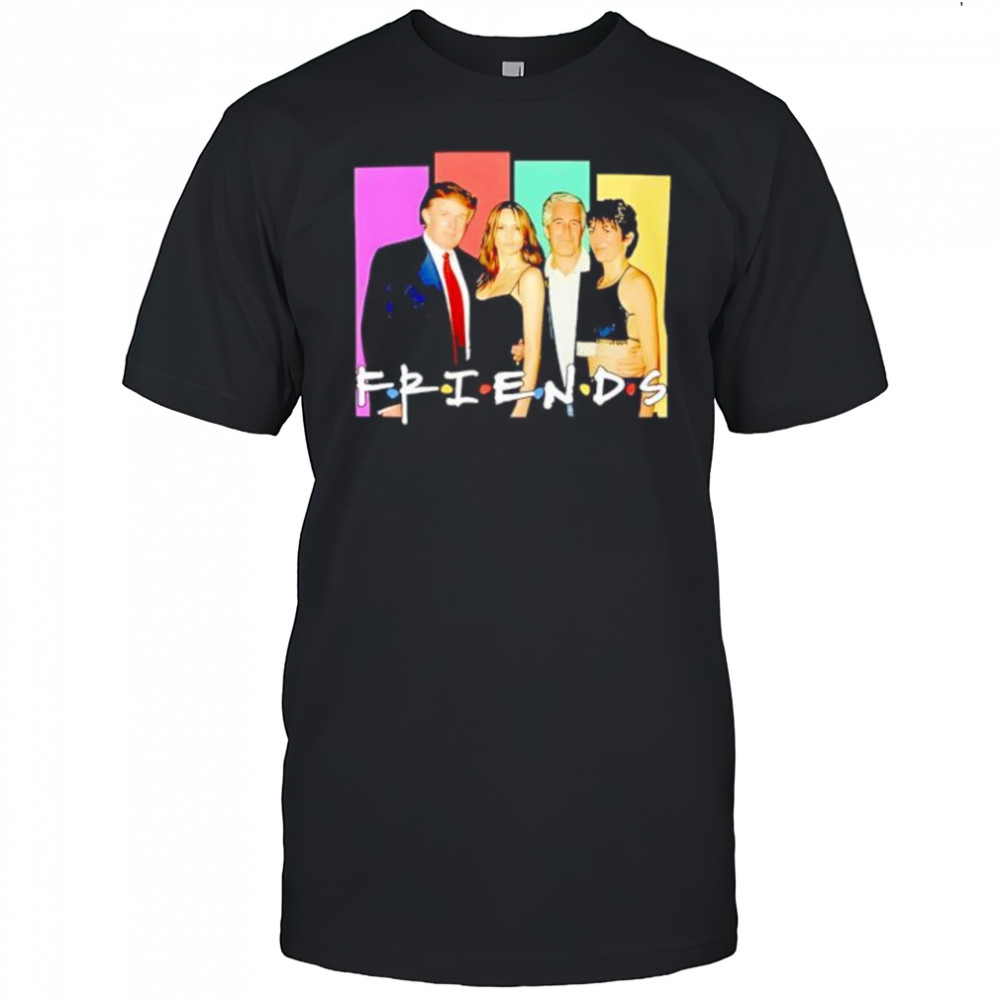 Trump and epstein friends parody shirt