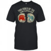 Two sides of the same clipped coin Republican Party vs Democratic Party shirt