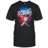 Ultimate Warrior Wrestling Usa Flag Patriotic Fourth Of July shirt