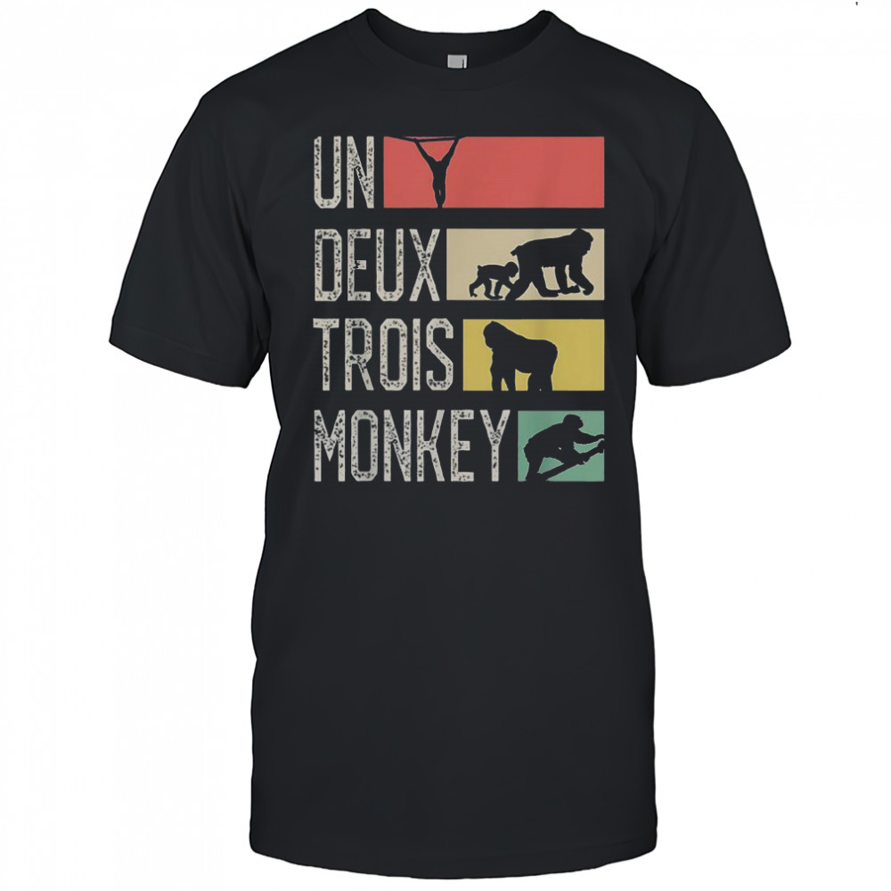 Un Deux Trois Monkey T-Shirt