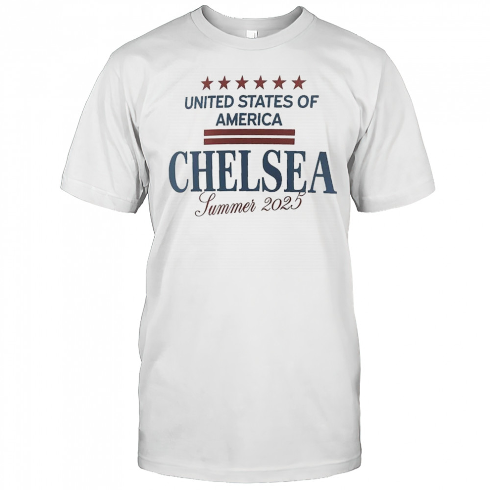 United States Of America Chelsea Club World Cup US Tour Graphic Shirt