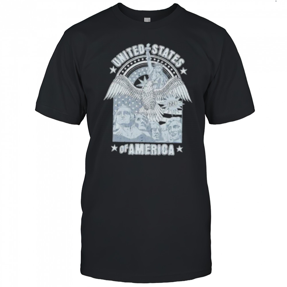 United States of America Mount Rushmore Eagles Liberty shirt