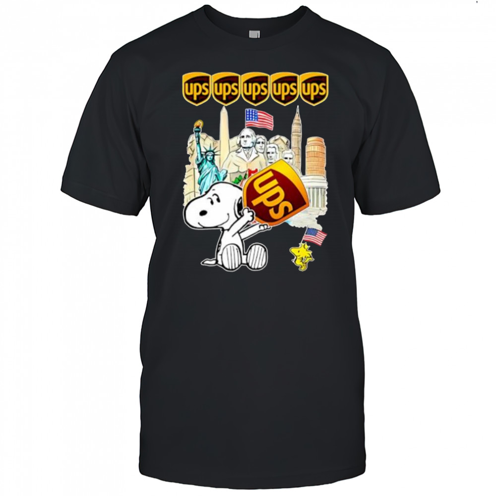 Ups with Snoopy freedom shirt