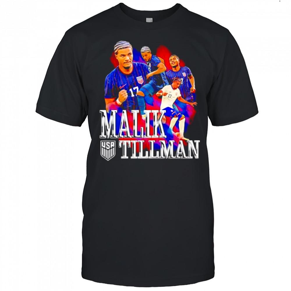 USMNT Malik Tillman graphic shirt