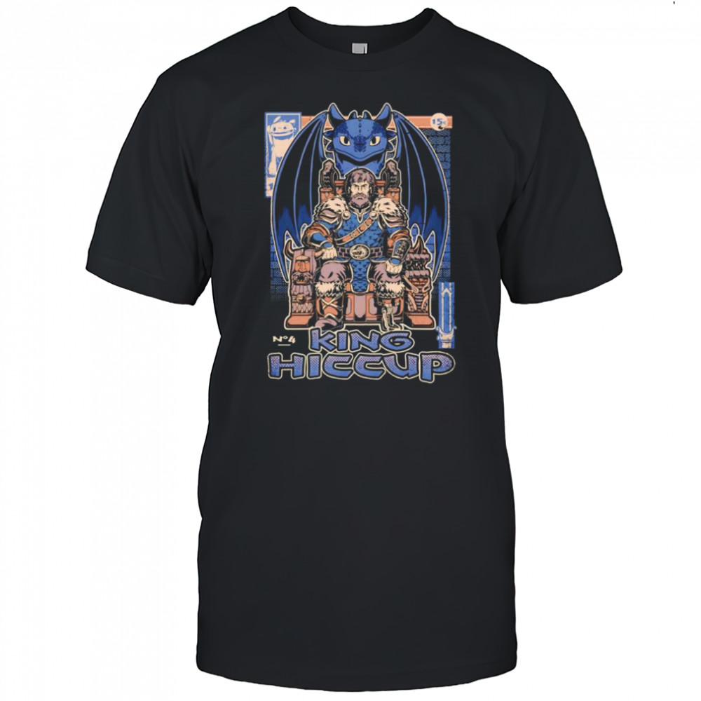 Viking Dragon King Hiccup Toothless shirt