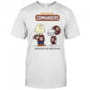 Washington Commanders Charlie Brown Snoopy Commanders Forever Not Just When We Win T-Shirt