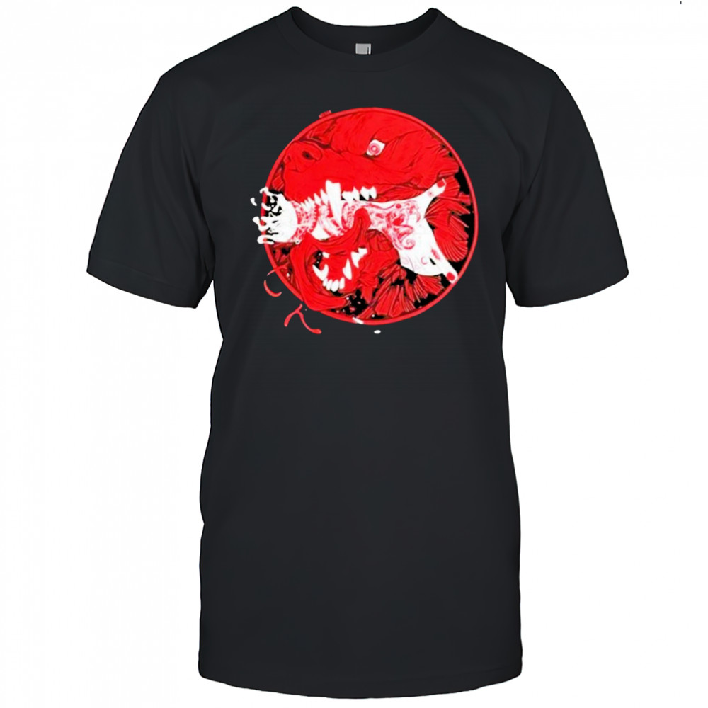 WolfSkullJack Hand That Feeds T-Shirt