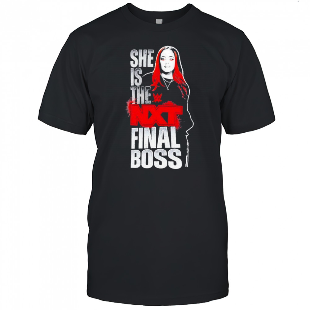 Wrestling Ava She Is The Nxt Final Boss Shirt