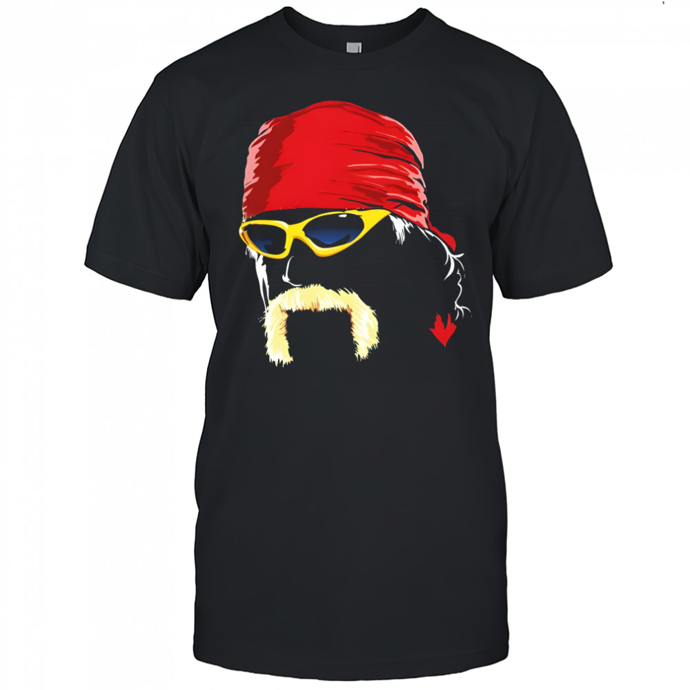 Wwe Hulk Hogan face illustration poster shirt