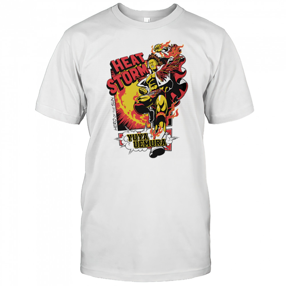 Yuya Uemura Heat Storm cartoon shirt