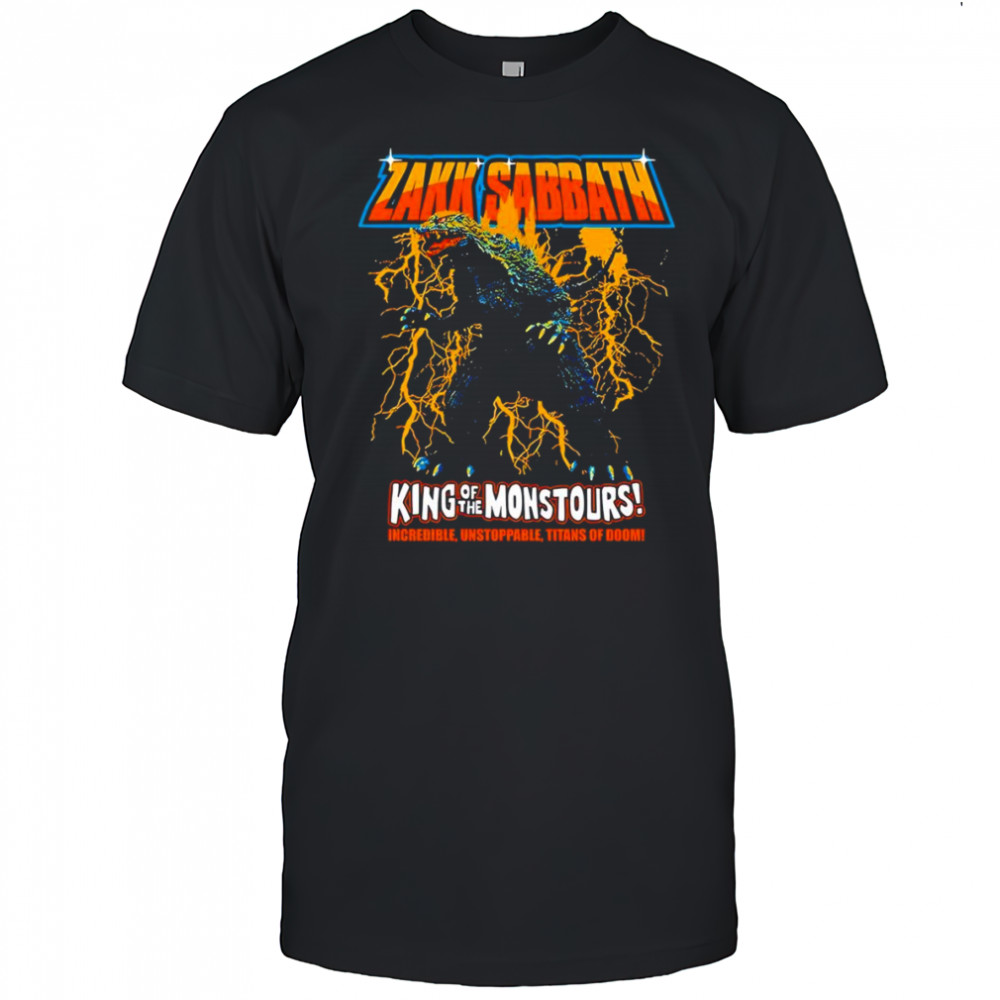 Zakk Sabbath King Of Monstours Tour shirt