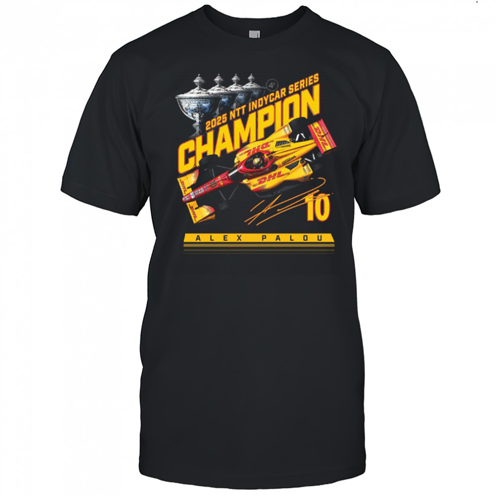 2025 NTT Indycar Series Champion Alex Palou shirt