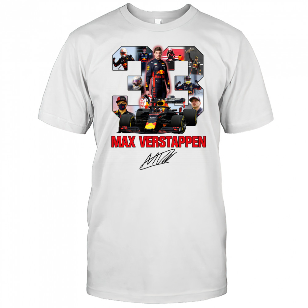 33 Max Verstappen Champion Signature shirt