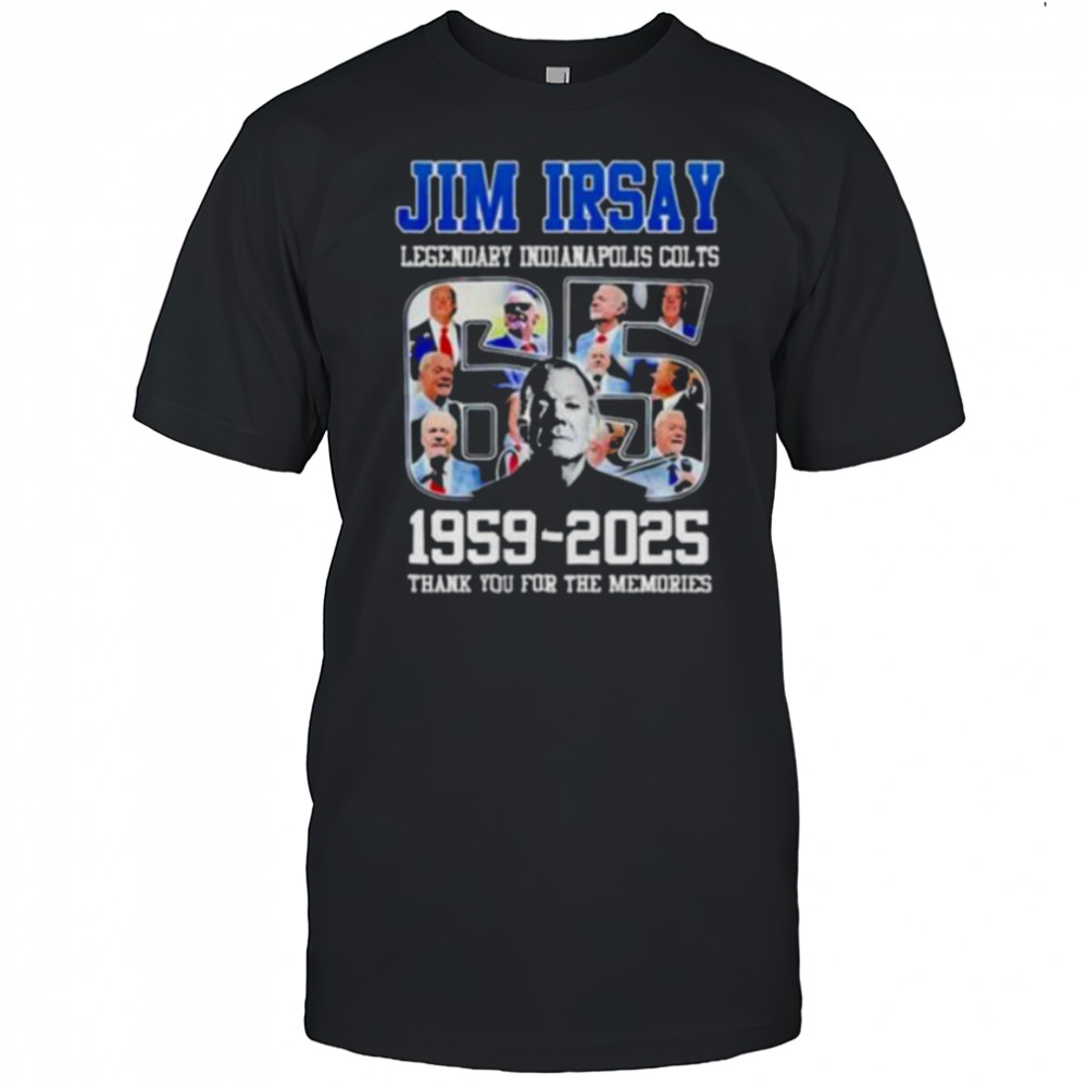 65 Years 1959 2025 Jim Irsay Legendary Indianapolis Colts T shirt