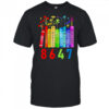 8647 Equal Rights Book Flower shirt