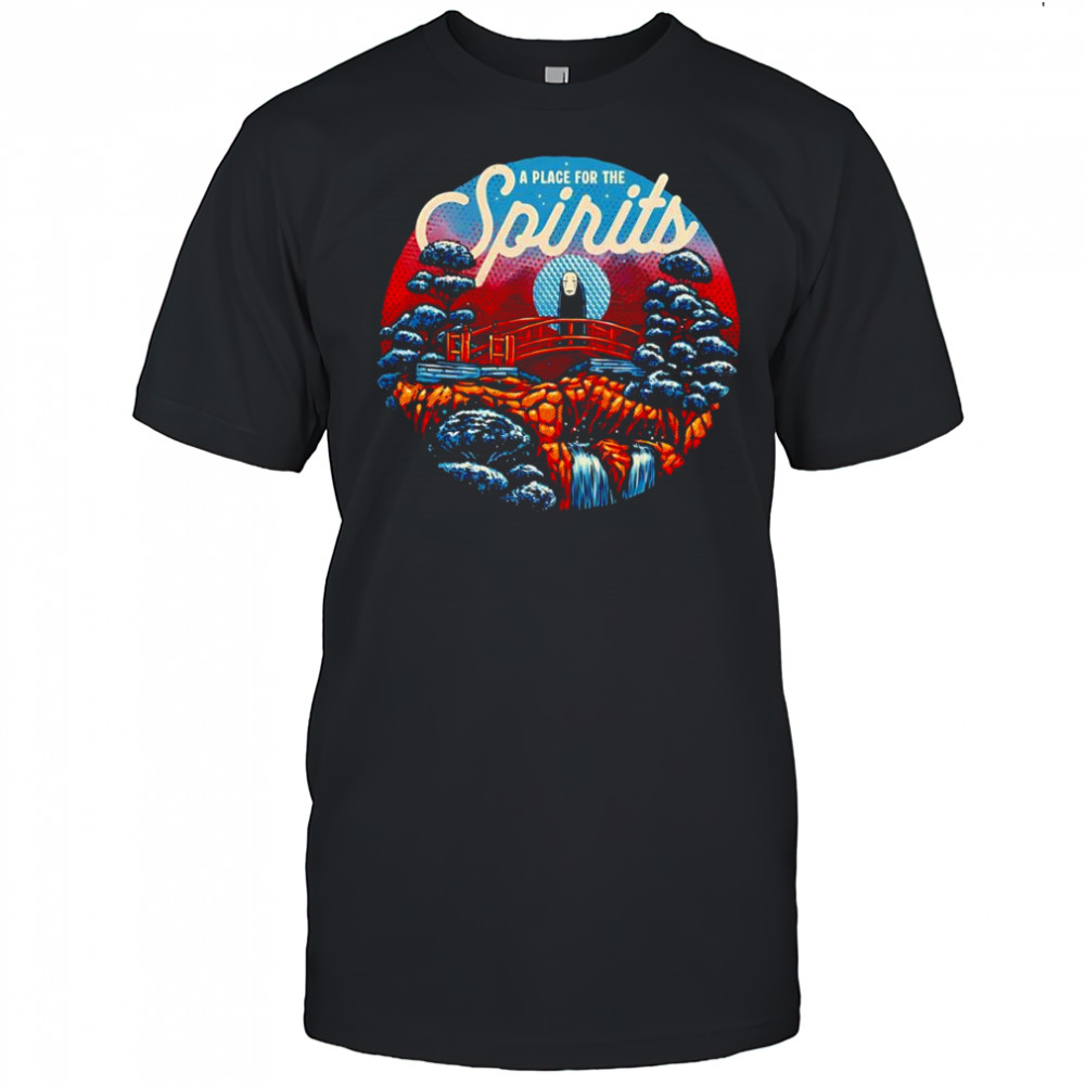 A Place For The Spirits No-Face anime character shirt