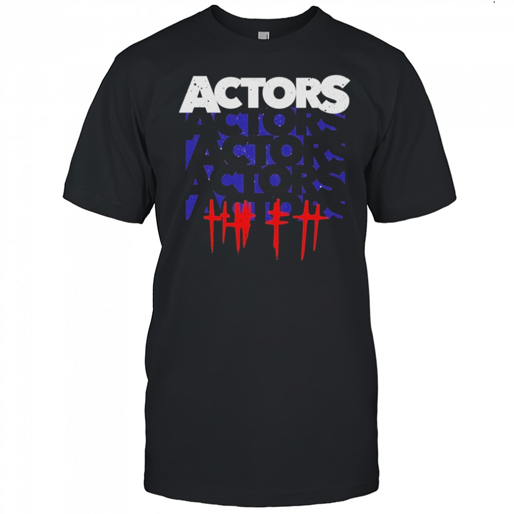 Actors Crosses T-shirt