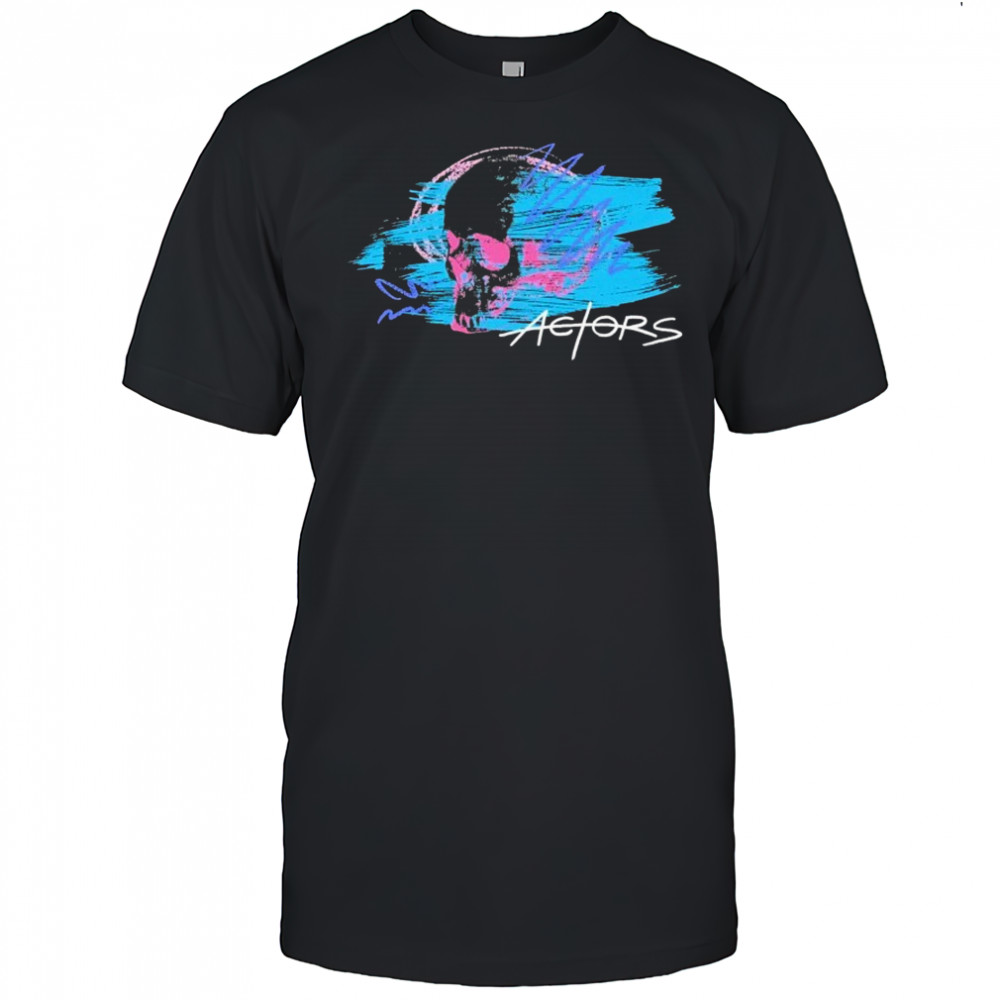 Actors Painted Skull T-shirt