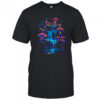 Aesthetic Colorful Water Fall Mushroom Cottagecore Mushroom shirt