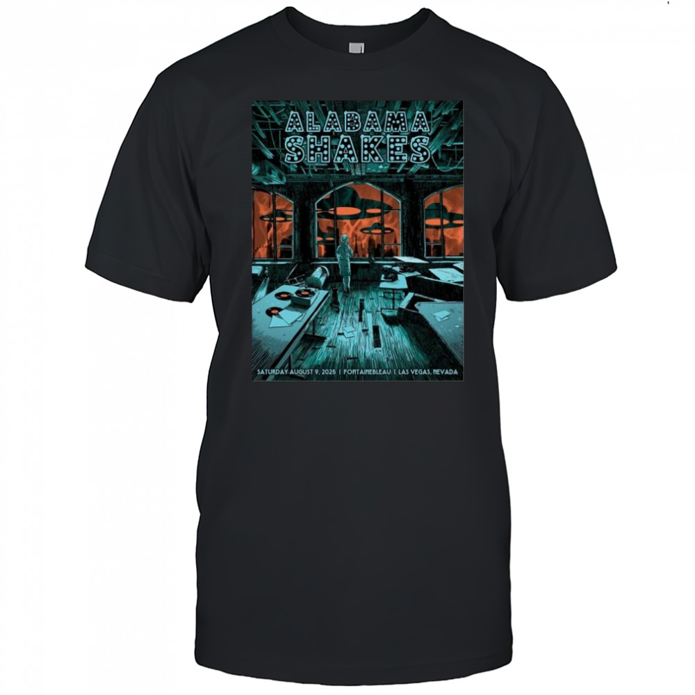 Alabama Shakes Tour Aug 9 2025 Las Vegas NV Fontainebleau Shirt