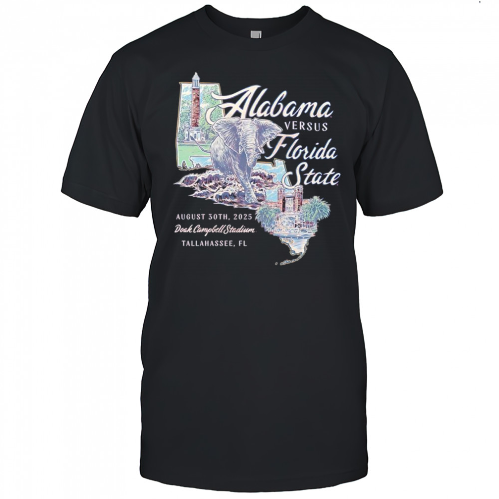 Alabama versus Florida State doak campbell stadium shirt