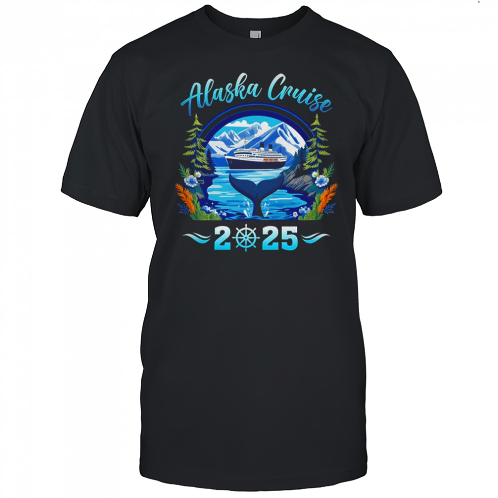 Alaska Whale Family Friends Group Alaskan Alaska Cruise 2025 shirt