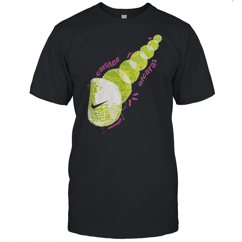Alcaraz and Sinner Carlos Carlitos Alcaraz Nike shirt