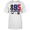 Alexander Ovechkin Washington Capitals NHL All-Time Leading Goal Scorer The History of 895 signature shirt