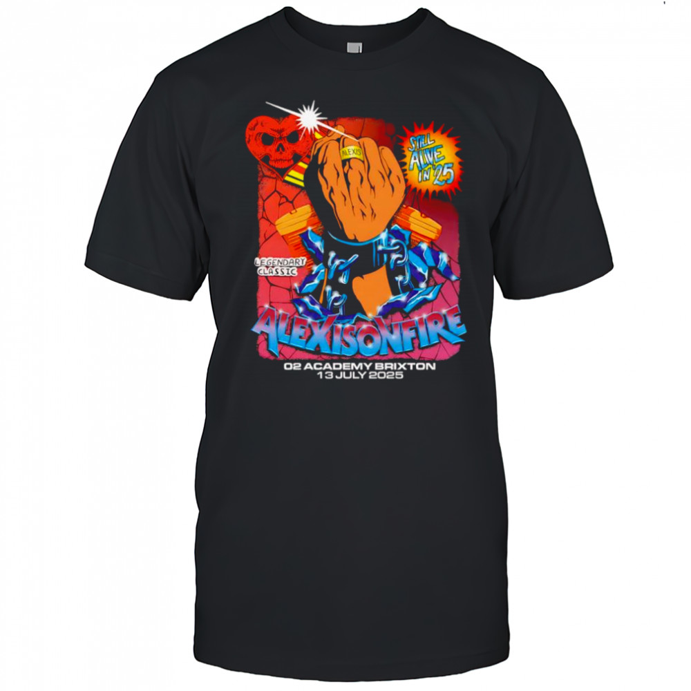 Alexisonfire Brixton Academy 2025 shirt