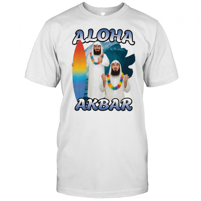 Aloha Akbar graphic shirt