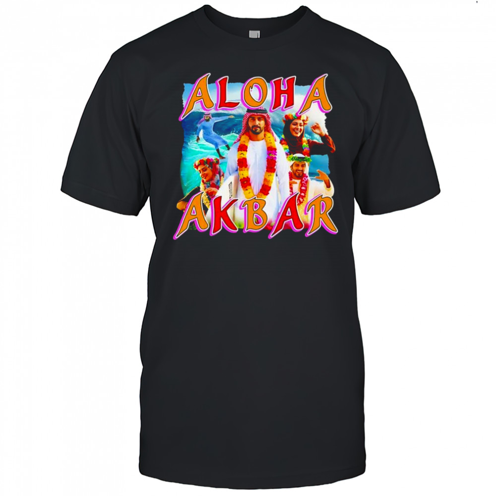 Aloha Akbar graphic shirt