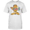 American Cat eat and drink shirt
