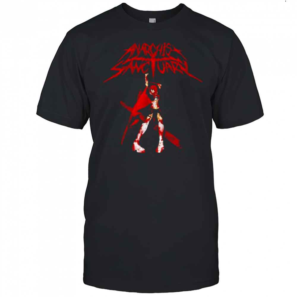 Anarchist Sanctuary The Skull shirt