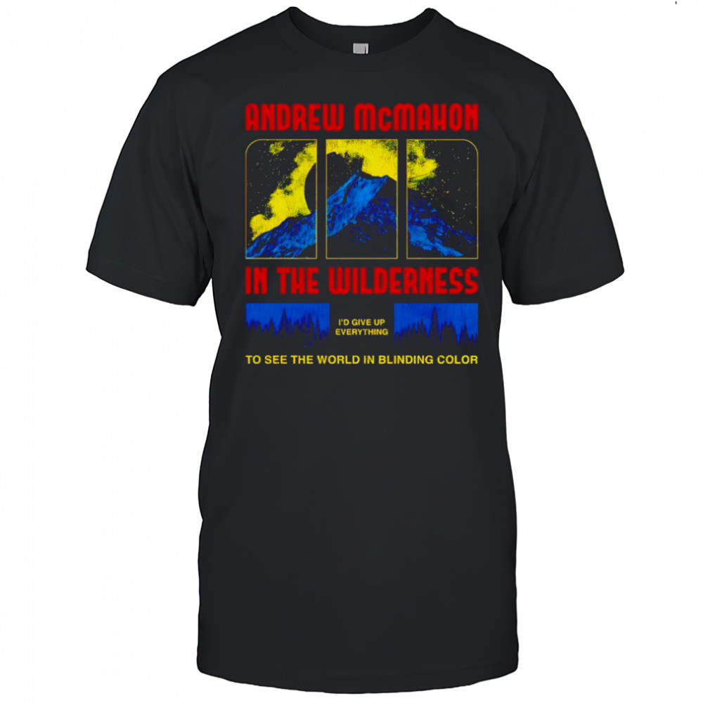 Andrew McMahon mountain shirt