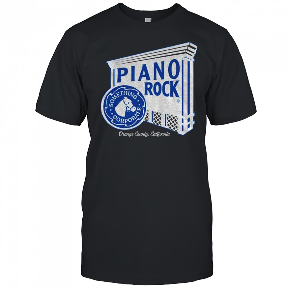 Andrew Mcmahon Something Corporate Piano Rock shirt