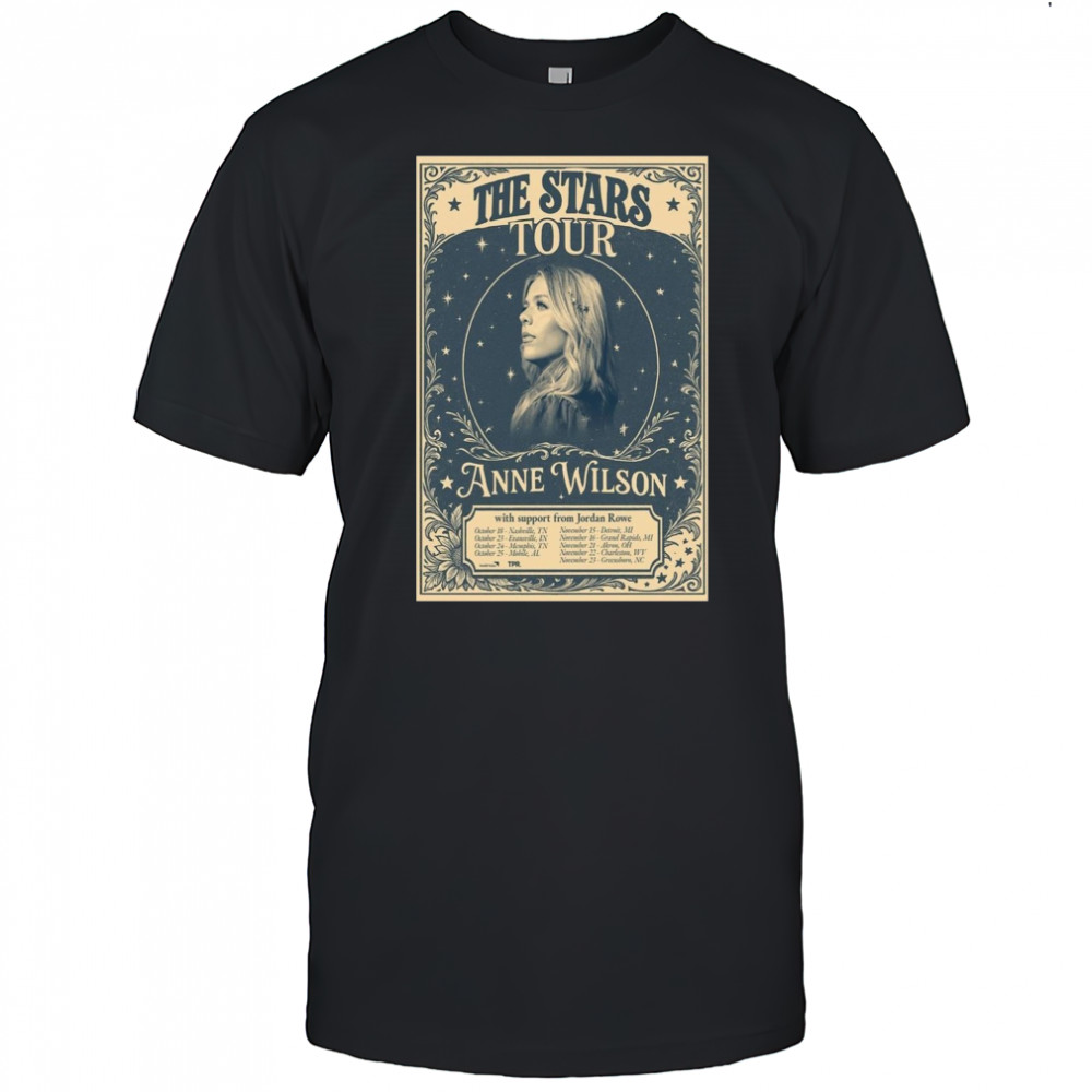 Anne Wilson The Stars Tour Poster T-Shirt