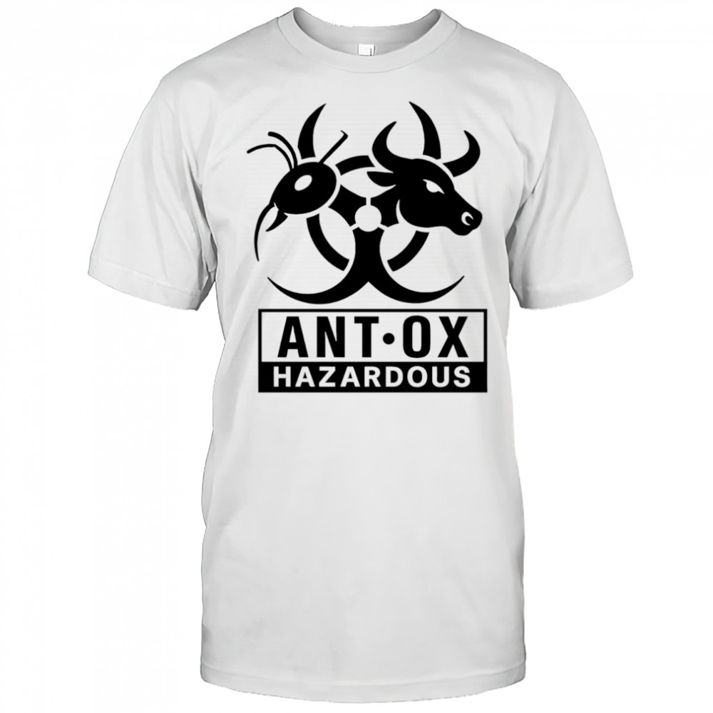 Ant Ox Unbox Biohazard shirt
