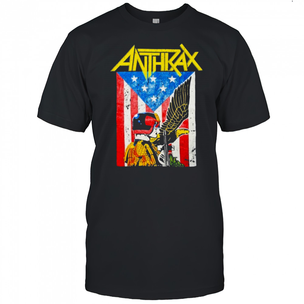 Anthrax Dredd Eagle T-shirts