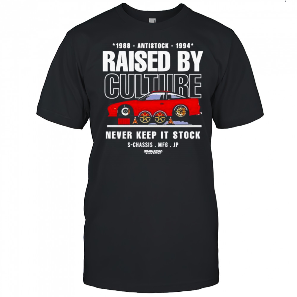 Anti Stock Raised By Culture T-Shirt