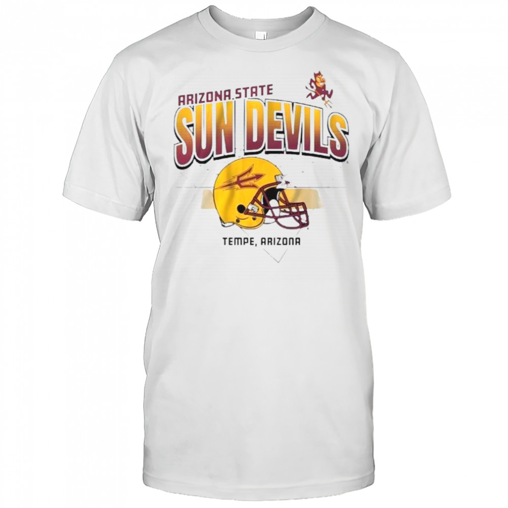 Arizona State Sun Devils Helmet Grid Tempe Football T-Shirt