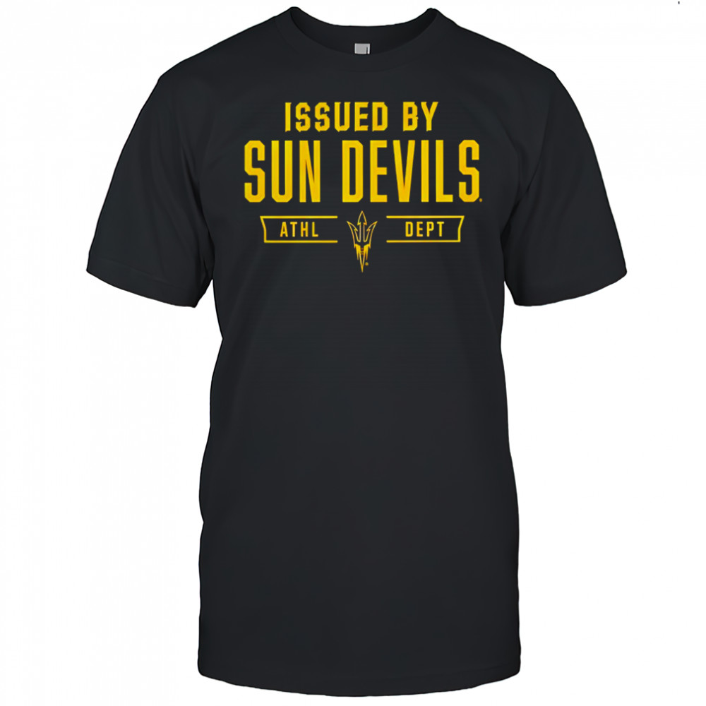 Arizona State Sun Devils issued by Sun Devils Athletic Department shirt