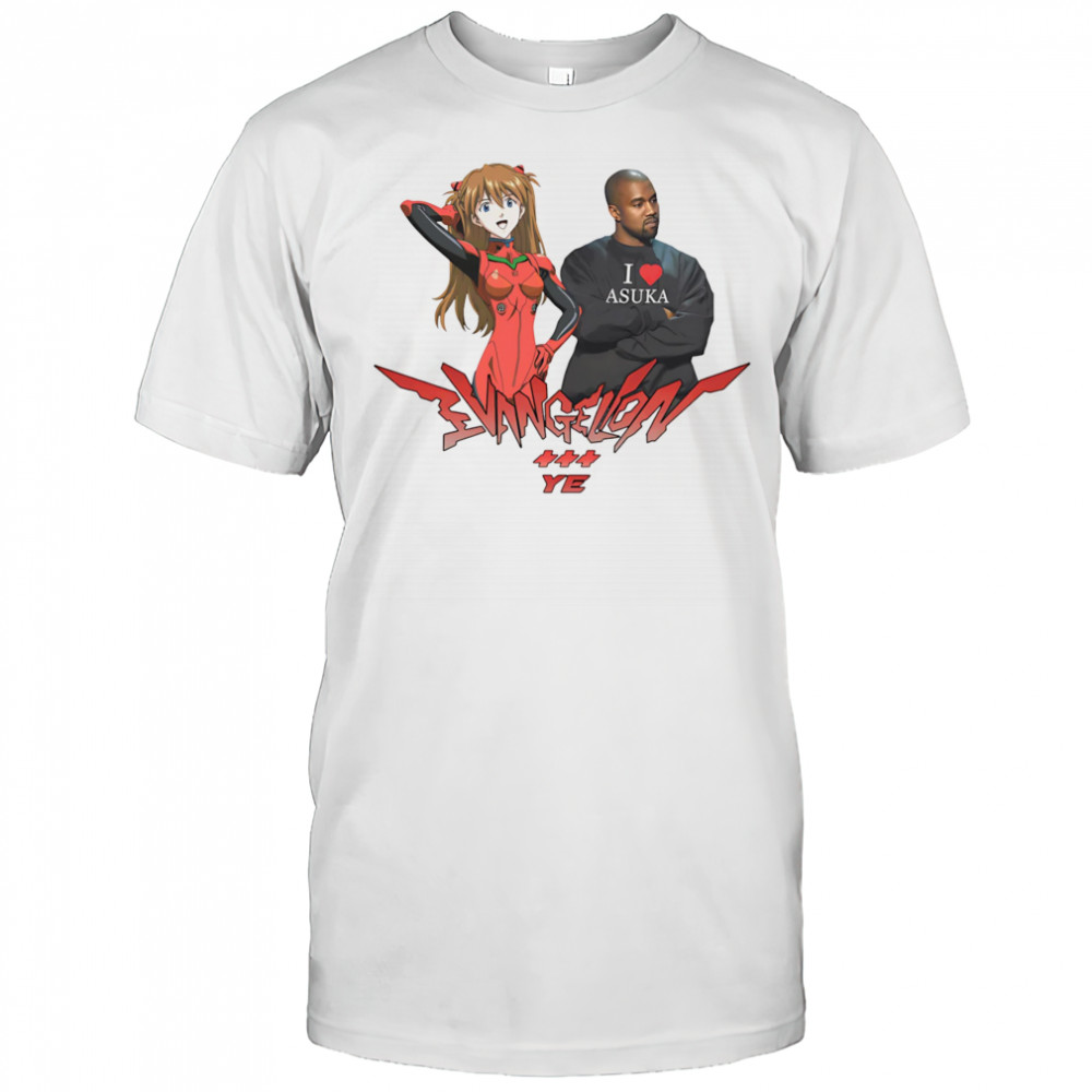 Asuka x West Evangelion shirt