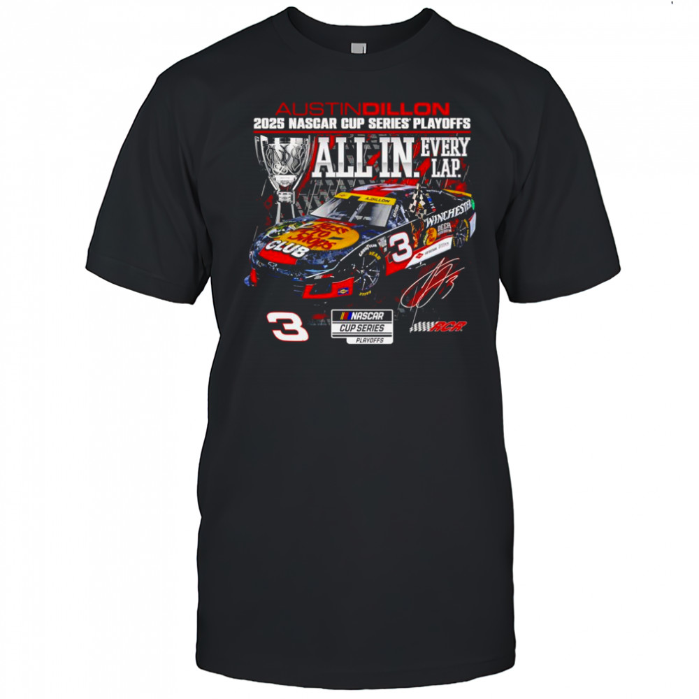 Austin Dillon 2025 NASCAR Cup Series Playoffs Bass Pro Shops shirt