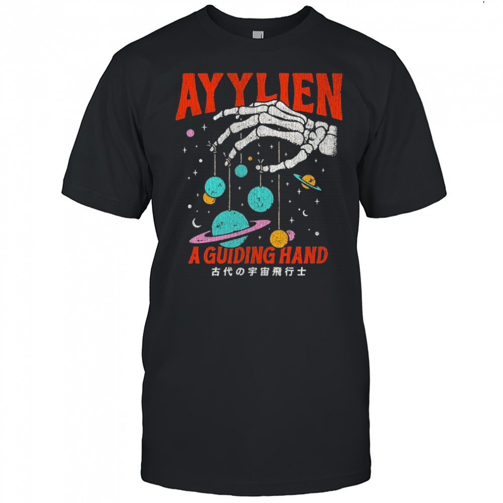 Ayylien A Guiding Hand Skeleton T-shirt