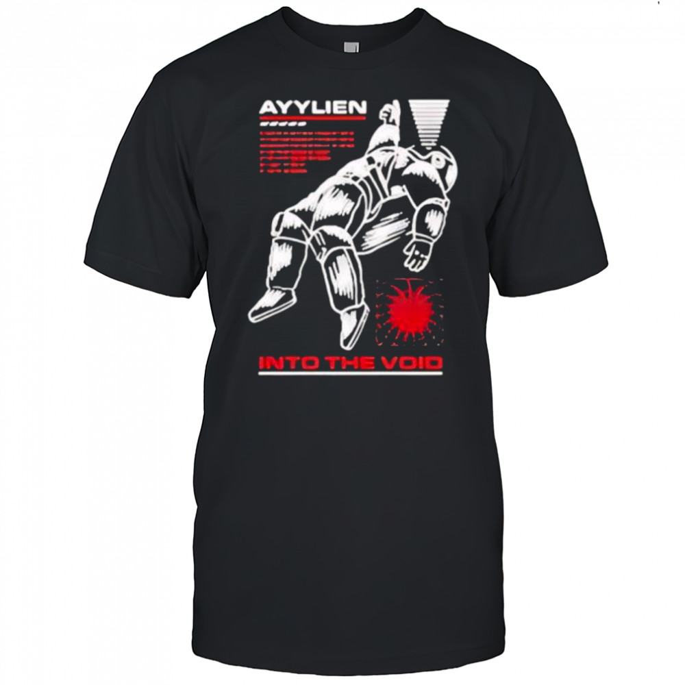 Ayylien into the void cosmic horror shirt