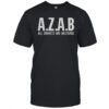 AZAB All Zionists Are Bastards Ladies’ Flowy T-Shirt