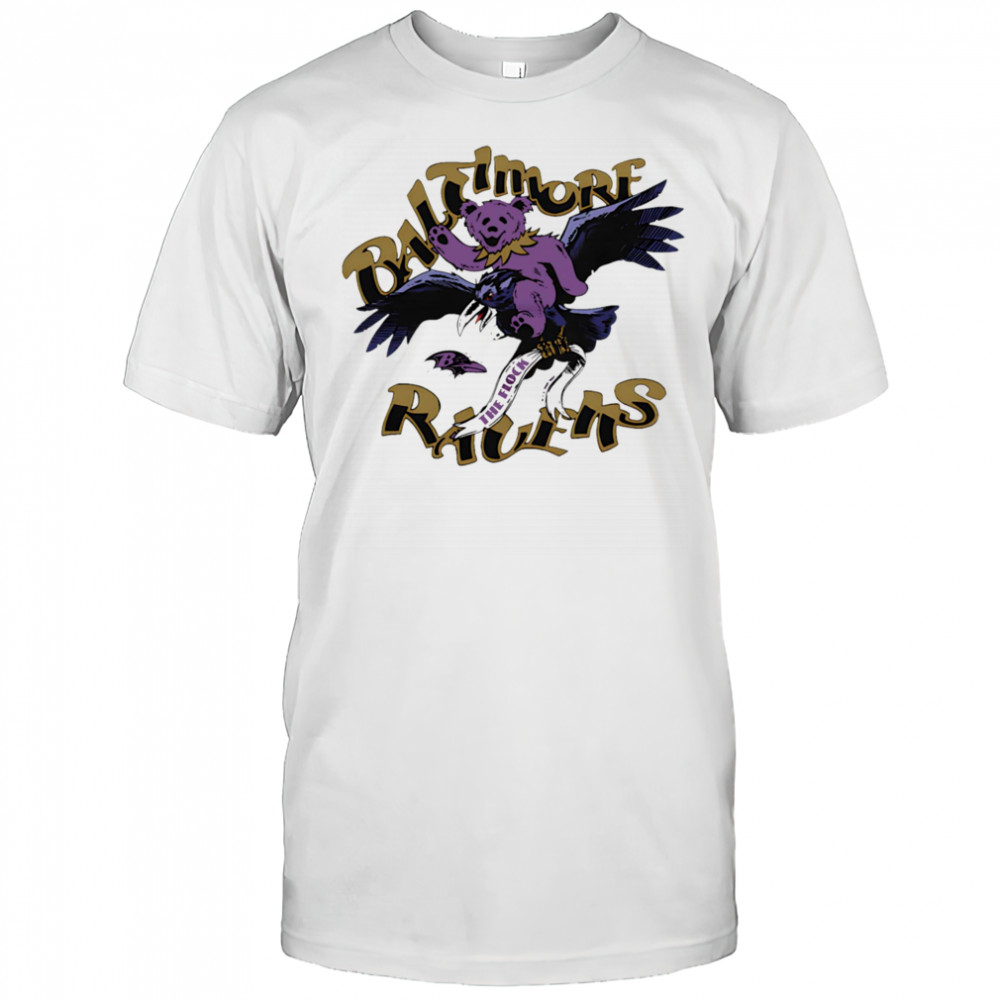 Baltimore Ravens NFL x Grateful Dead shirt