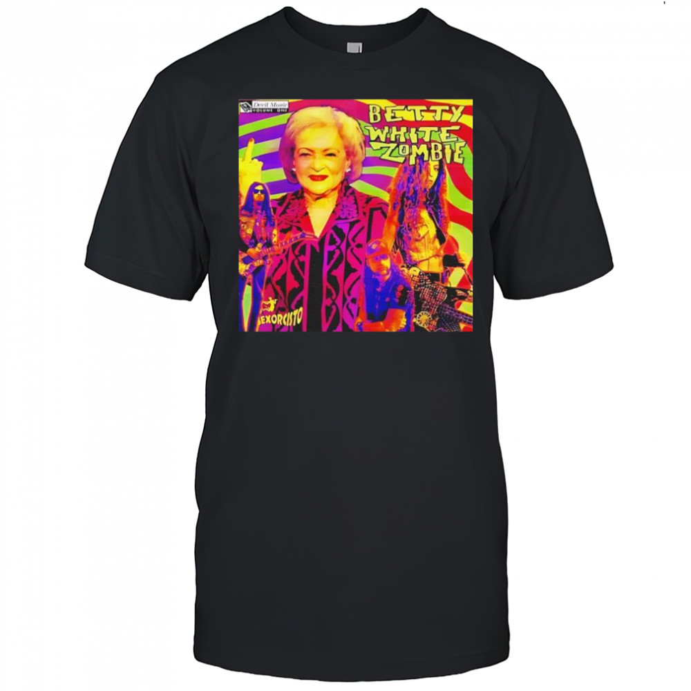 Betty White Zombie parody shirt