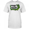 Beware of the dinosaur shirt