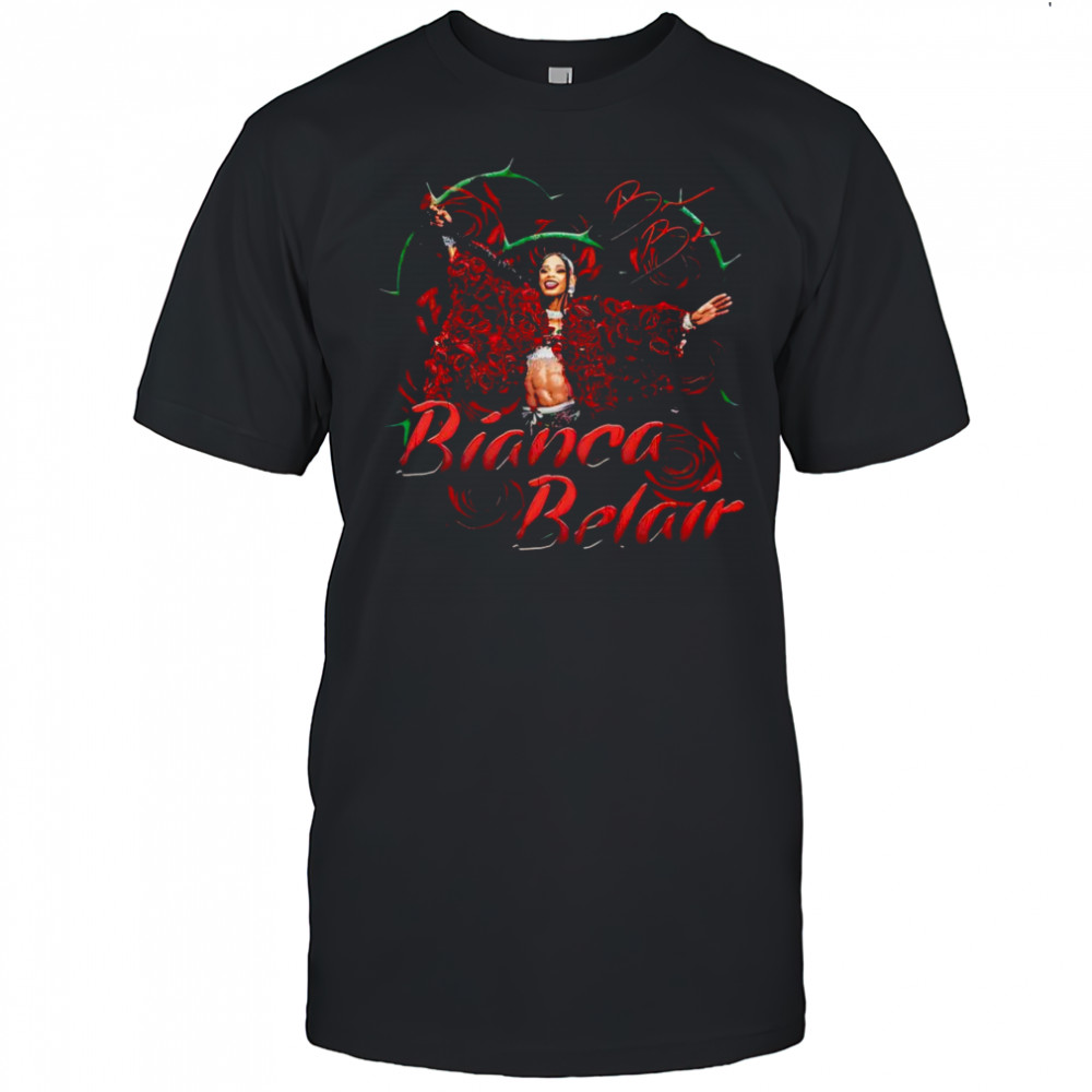 Bianca Belair rose thorns shirt